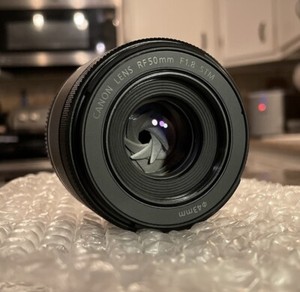 Canon RF 50 STM 50mm F/1.8 Lens (Newly Refurbished By Canon)