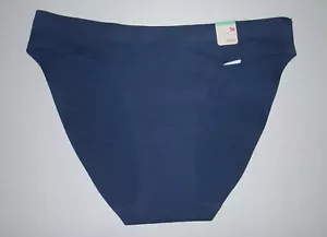 SO SEAMLESS GRAY BIKINI PANTIES M MEDIUM JUNIORS - Picture 1 of 2