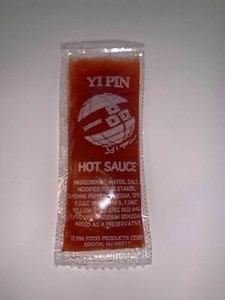 Yi Pin NYC CHINESE HOT SAUCE INDIVIDUAL PACKET NO MSG You Choose Your COUNT