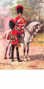 Cartolina Harry Payne The Royal Scots Grey's Raphael Tuck #9980 - Foto 1 di 1