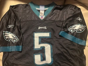 Philadelphia Eagles Jersey Medium McNabb Reebok Black Mens - Picture 1 of 6