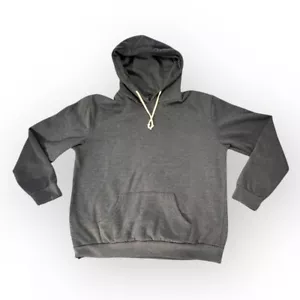 TRUE CLASSIC Men’s XXL Hoodie Blue Fleece Terry Pullover - Picture 1 of 7