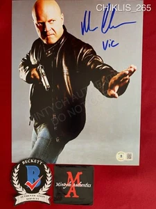 Michael Chiklis autographed signed 8x10 photo The Shield Vic Beckett COA - Picture 1 of 3