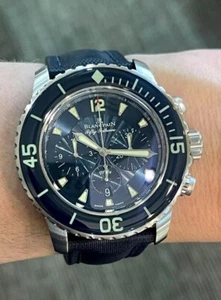 Blancpain Fifty Fathoms Rücklauf Chronograph Herren Uhr 5085FB-1140-52B - Bild 1 von 13