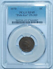 1870 PCGS XF45 FS-303 Pick-Axe Indian Cent