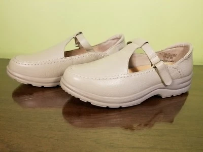 Dr. Zapatos cómodos para diabéticos/terapéuticos "LULU" cuero granulado tostado talla 11W ¡EPC!! Foto 1 de 4