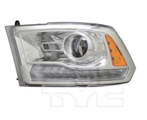 TYC Left Side Halogen Headlight for Ram 1500 2500 3500 16-18 & 1500 Classic 19 - Picture 1 of 3