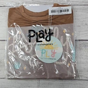 NIB Little Sleepies Play Ready To Rodeo "Howdy" Graphic Tee Size 2T - Picture 1 of 3