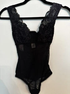 NWT We Are HAH Bodysuit Black, Adjustable Straps, Lingerie, Sz XS - Bild 1 von 7