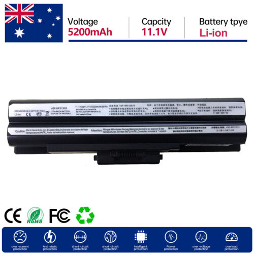 Laptop Battery for Sony Vaio VPCYB15KX/P VPCYB15KX/S VPCYB16KG/G VPCYB19KJ/G