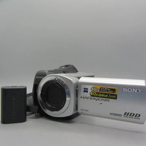 Sony Handycam DCR-SR36E Handheld High Definition Camcorder Silver Tested - Picture 1 of 9