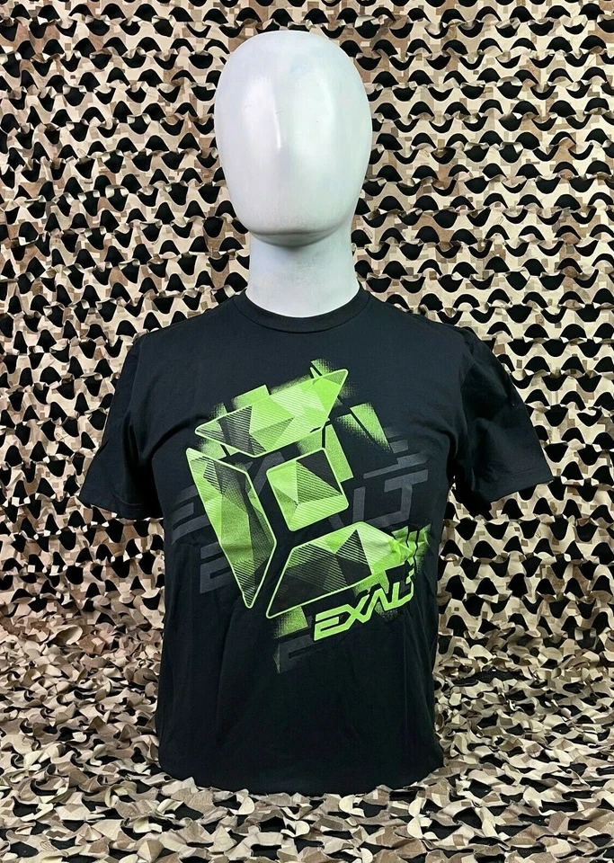 NUEVA Camiseta de Paintball Exalt TriStar - Negra - Pequeña Foto 1 de 4