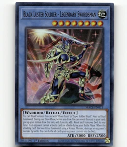 Yugioh Black Luster Soldier Maze of Memories Ultra Rare - Picture 1 of 1