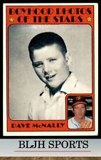 1972 Topps #344 Dave McNally  BP Baltimore Orioles