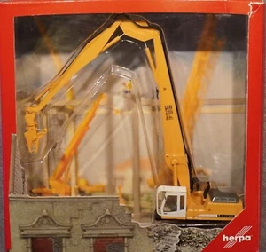 Excavadora sobre orugas Herpa (pista H0) 152006 Liebherr R 954 + embalaje original - sin usar - Imagen 1 de 2