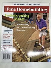 FINE HOMEBUILDING MAGAZINE JULY 2005 *SYNTHETIC DECKING CHOICES**
