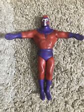 Vintage The Uncanny X-Men Magneto Bend-Ems Figure JusToys, 1991 Marvel Bendy E90