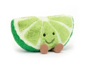 Jellycat Authentic Amuseables Slice of Lime Plush NWT - Picture 1 of 4
