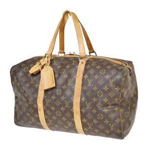 LOUIS VUITTON Sac Souple 45 Travel Hand Bag Monogram Leather BN M41624 69JH425