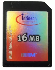 MMC MultiMedia 16MB Memory Card MultiMediaCard 7 Pins - Picture 1 of 2