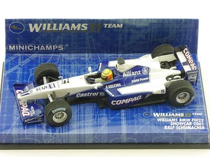 Minichamps 430010095 Williams BMW FW22 2001 Schumacher 1/43 OVP 1411-27-42 - Picture 1 of 3