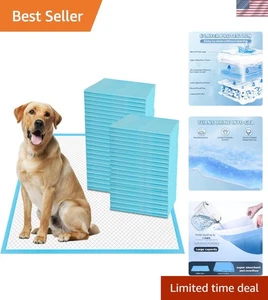 Extra Large Pet Training Pads - Super Absorbent Polymer Core - Picture 1 of 9