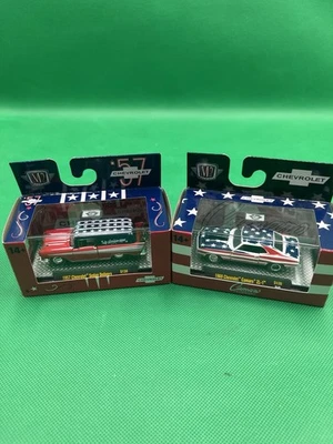 M2 Machines 1/64 O’Reilly exclusive Fourth of July set lot of 2 - Image 1 of 3