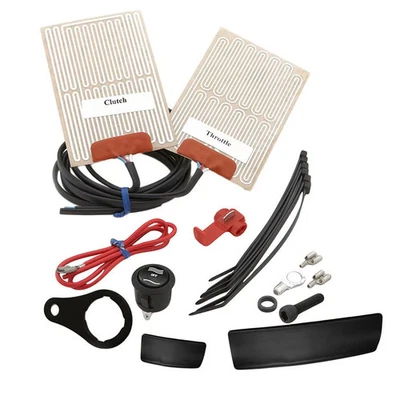 Symtec Motorcycle Hand Warmer Kit with Round Rocker Switch 210019RR 17-9549 - Image 1 of 4