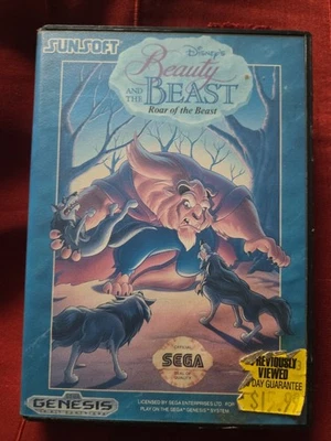 beauty and the beast roar of the beast sega genesis complete - Image 1 of 3