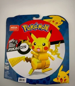 Mattel Pikachu Mega Construx Building Blocks Set 211 Pieces, 2023 - Picture 1 of 1