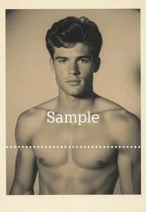 Vintage Gay Interest Found Photo Picture - Picture 1 of 1