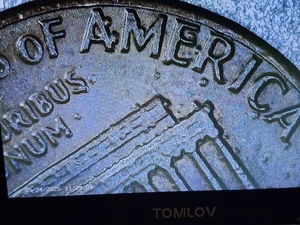 1984 Lincoln Penny Off  Center Strike, Doubled Die &  Cuds on Reverse.💥 - Picture 1 of 10