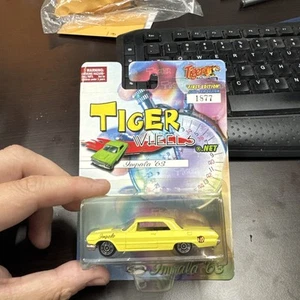 2000 Tiger Wheels First Edition '63 Chevy Impala Solid Yellow Limited Edition - Bild 1 von 11