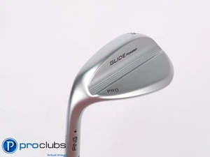 New! Left Handed PING Glide Forged Pro S-Grind 56*(10*) Wedge - X-Flex - 455008 - Picture 1 of 4