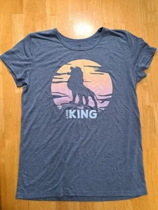 Walt Disney The Lion King T-shirt Simba Pride Rock Blue Women's Size Large - Picture 1 of 9