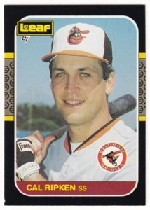 1987 Leaf / Donruss #98 Cal Ripken Baltimore Orioles - Picture 1 of 4