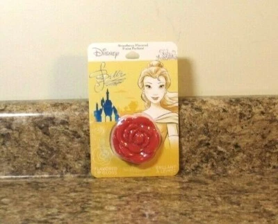 НОВЫЙ блеск для губ Disney Belle Beauty and the Beast со вкусом клубники розы - Изображение 1 из 3