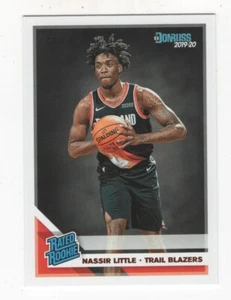 2019-20 DONRUSS BASKETBALL RATED ROOKIE NASSIR LITTLE PORTLAND TRAIL BLAZER #223 - Picture 1 of 11