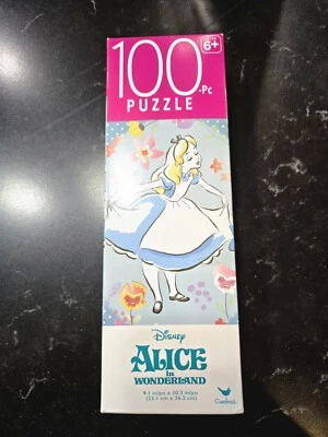 Cardenal, Rompecabezas de 100 Piezas, ALICIA EN EL PAÍS DE LAS MARAVILLAS DE DISNEY, Nuevo Precintado Foto 1 de 2