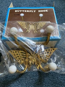 Vintage Butterfly Clothes Hook #135 NIB Marco Polo Imports Inc. - Picture 1 of 5
