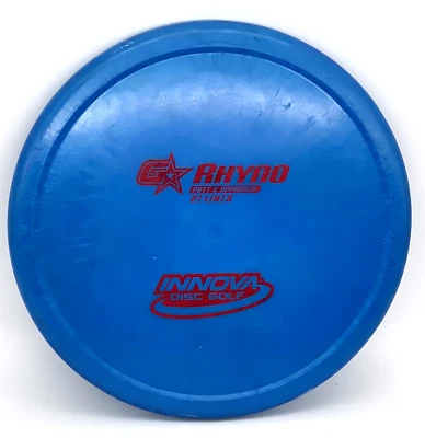 INNOVA Disc Golf Gstar Rhyno PUTT AND APPROACH Disc 172g Blue Extremely HTF RARE - Image 1 of 4