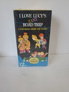 Vintage VHS Tapes I Love Lucy Zany Road Trip California Pt 2 Set Of 3 New Sealed - Picture 1 of 2