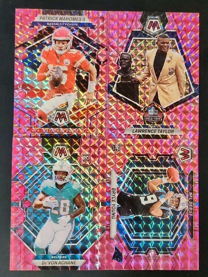 2023 Mosaic Football CAMO PINK PRIZMS 251-380 with NFL Debut You Pick the Card - Image 1 of 1