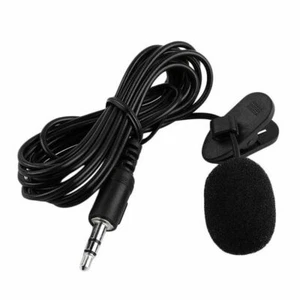 3.5mm Handfree Mini Wired Clip-on Lapel Lavalier Microphone For Laptop Speaker - Picture 1 of 12