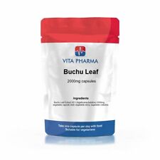 Buchu Leaf 2000mg capsules VITAPHARMA