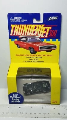 JOHNNY LIGHTNING THUNDER JET 1963 GRAND SPORT CHEVROLET CORVETTE #53 BLACK - Image 1 of 3