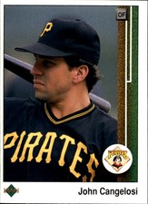 1989 Upper Deck Pittsburgh Pirates Baseball Card #67 John Cangelosi