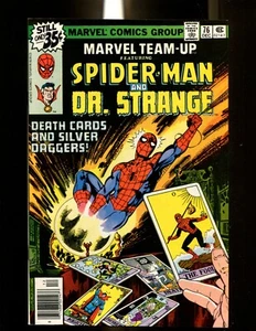 MARVEL TEAM-UP 76 (9.8) SPIDER-MAN DR. STRANGE MARVEL (B016) - Picture 1 of 2