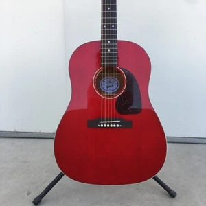 Guitarra eléctrica acústica estándar Fast Ship J-45 tapa de abeto caoba trasera PI - Imagen 1 de 6