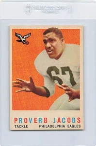 1959 Topps #108 Proverb Jacobs Eagles NM/MT *2316 - Picture 1 of 2